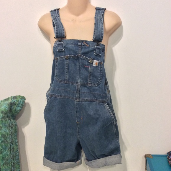 carhartt overall shorts